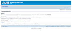 Desktop Screenshot of forum.innerscience.info